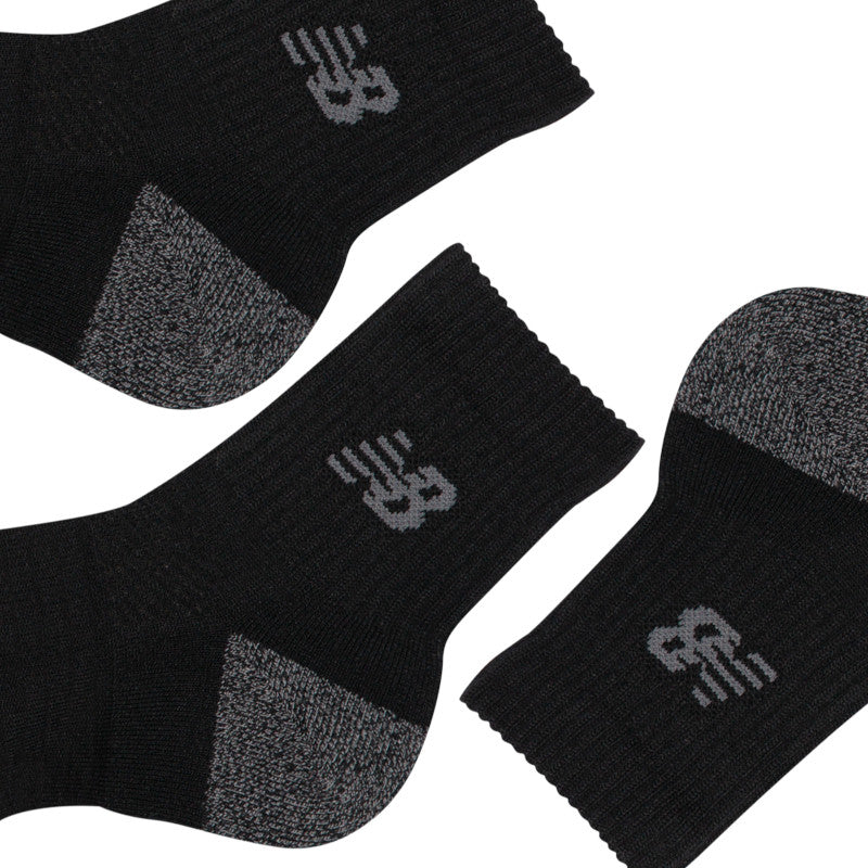 Unisex Active QTR Socks 3 Pack