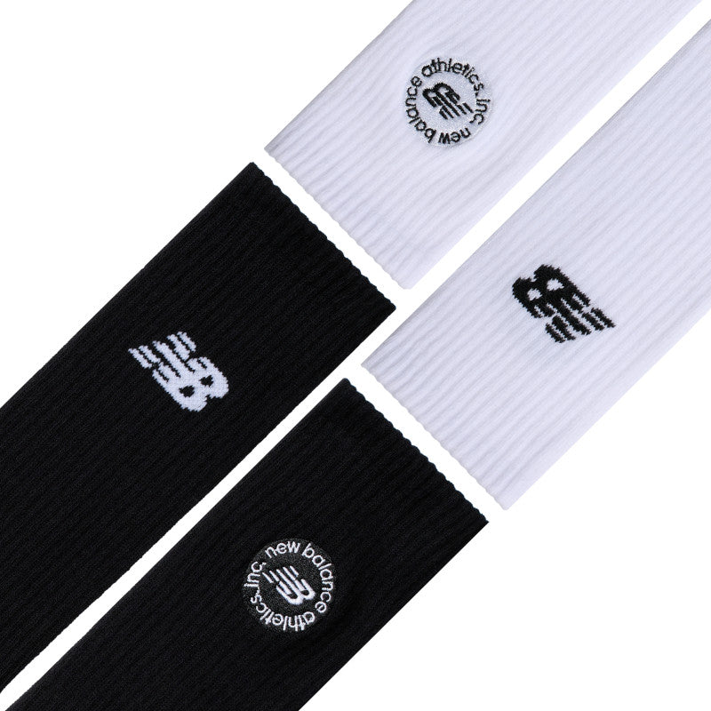 Unisex Circular Logo Crew Socks 2 Pack