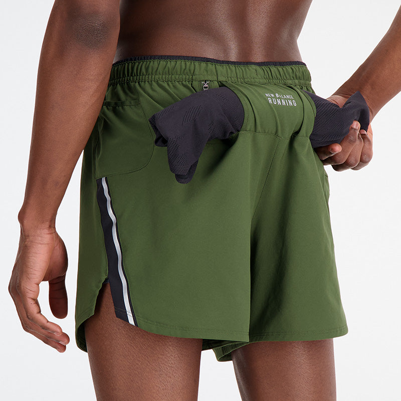Men's Graphic Impact Run 5 Inch Short