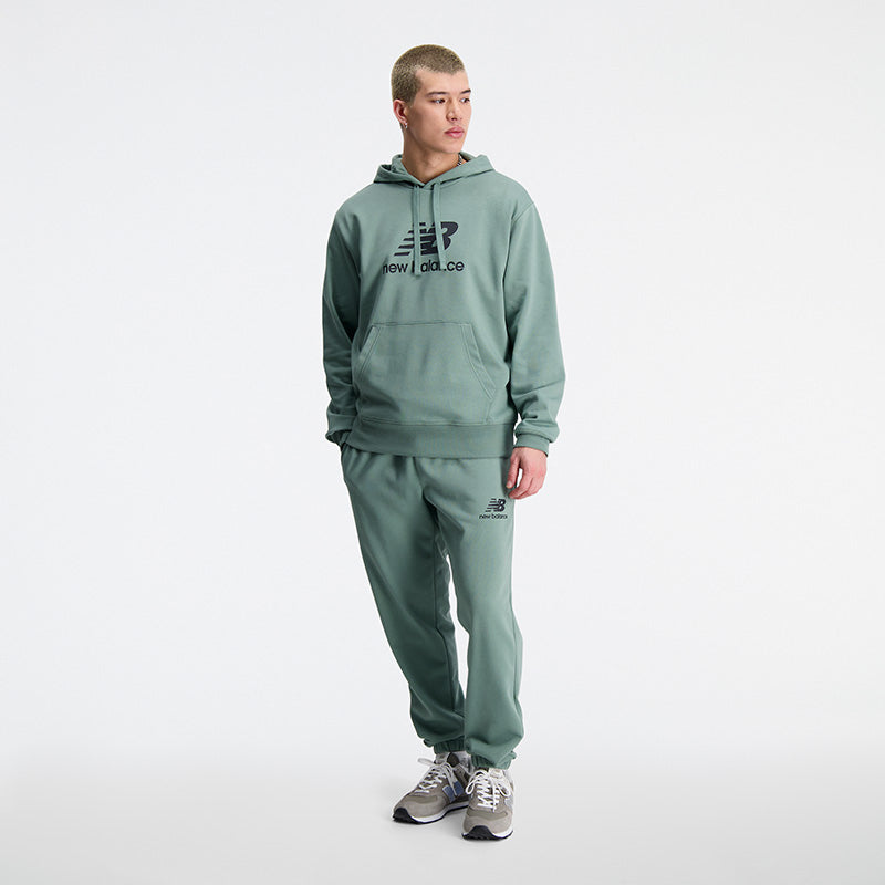 Men's Essentials Stacked Logo French Ter