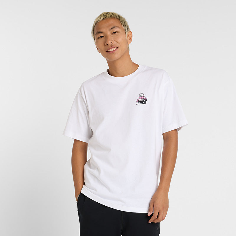 Men's New Balance X Face Oka Character T-Shirt
