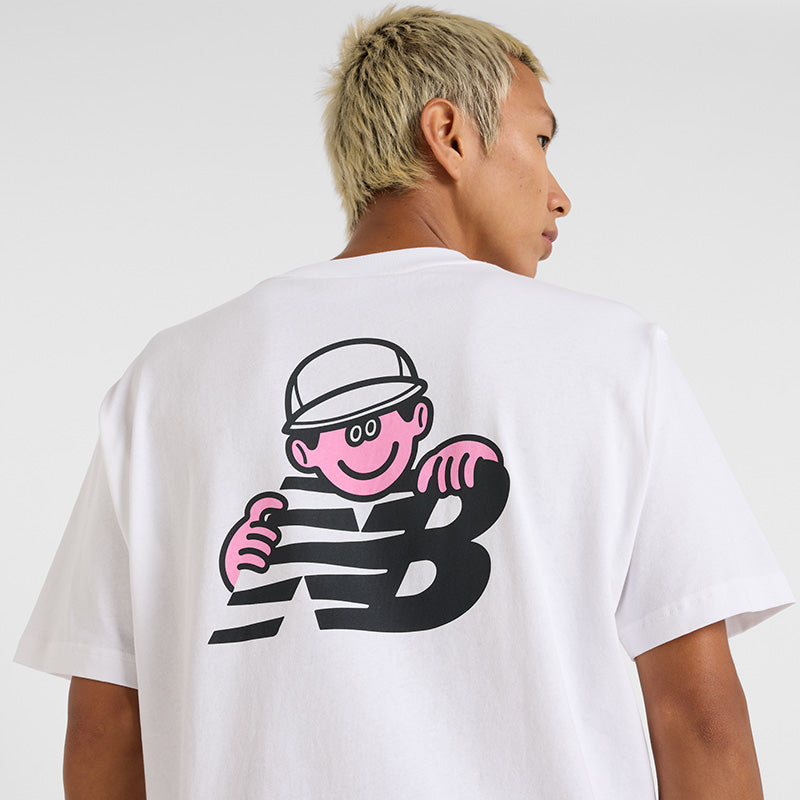 Men's New Balance X Face Oka Character T-Shirt