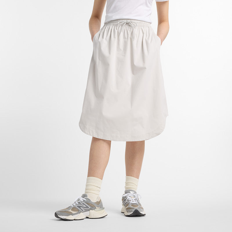 Women's Twill Midi Skirt