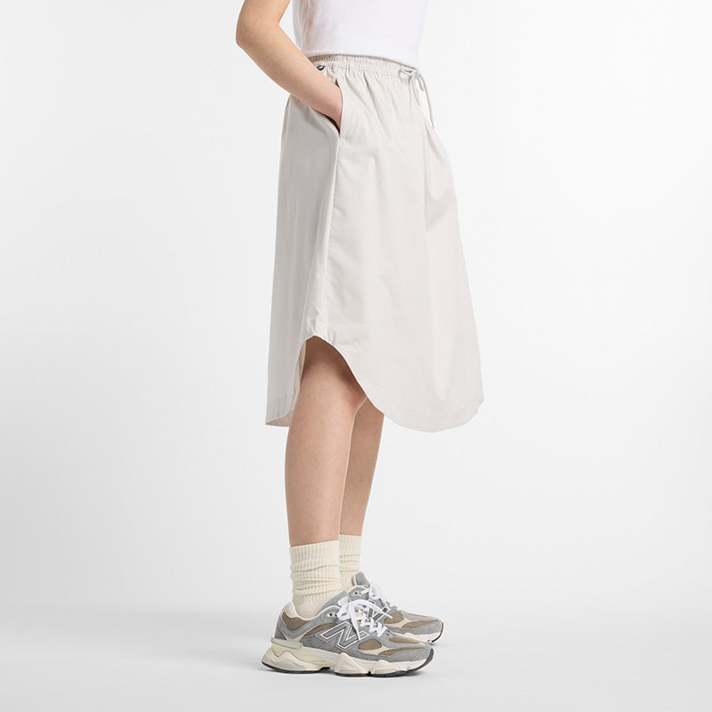 Women's Twill Midi Skirt
