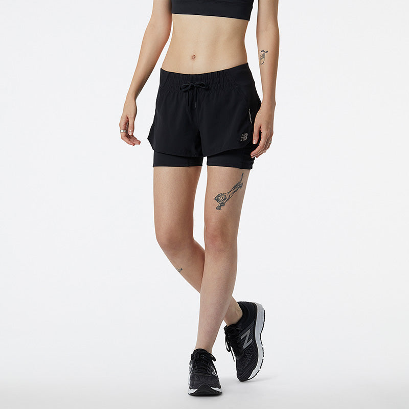 Women's Impact Run 2in1 Short