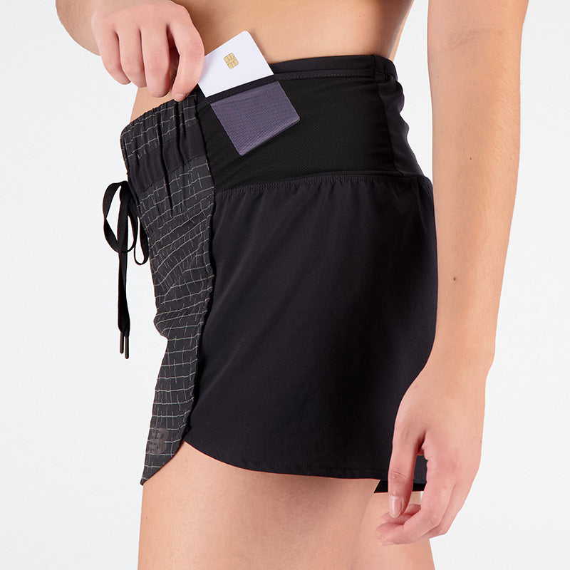 Women's Impact Run Luminous 3 Inch Short