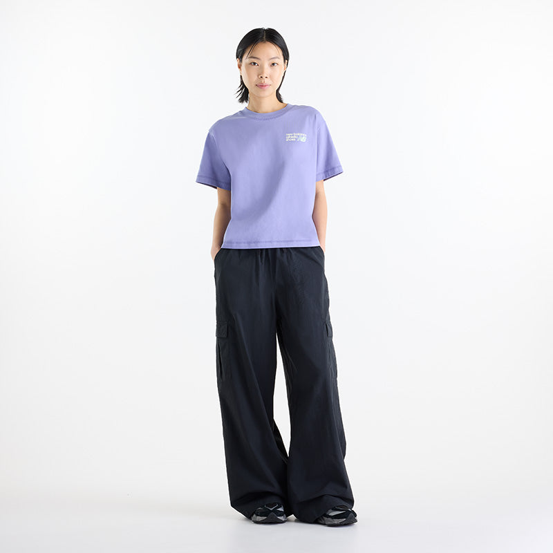 Women's Athletics Premium Logo Hip Length Relaxed T-Shirt