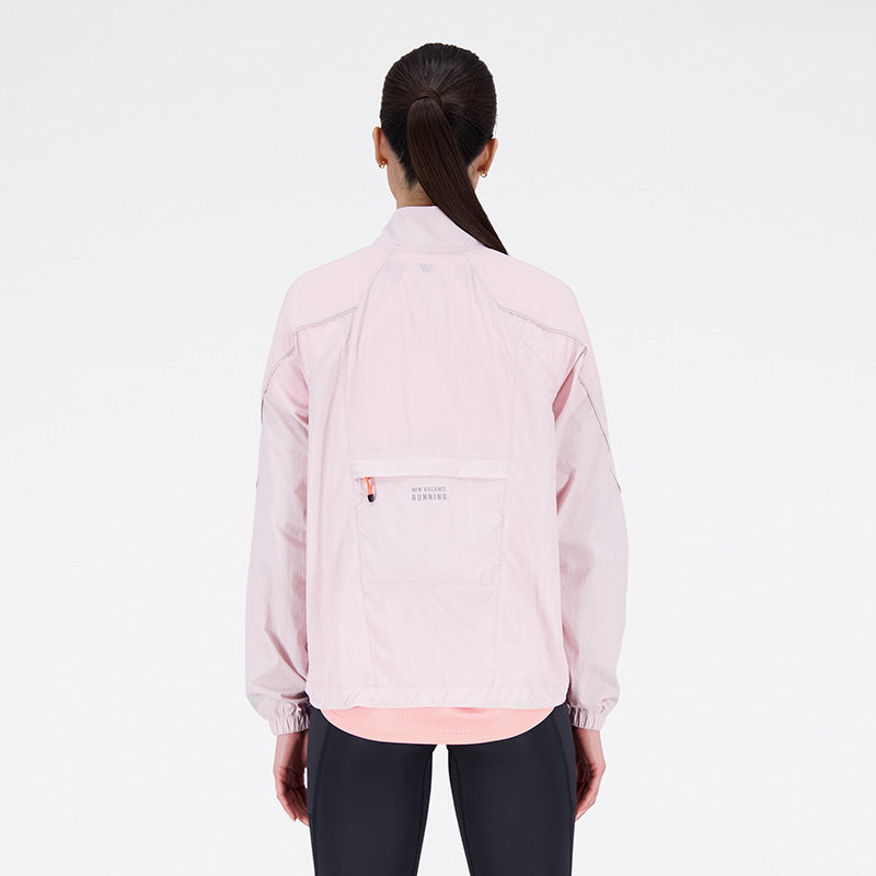 Women's Printed Impact Run Packable Jack