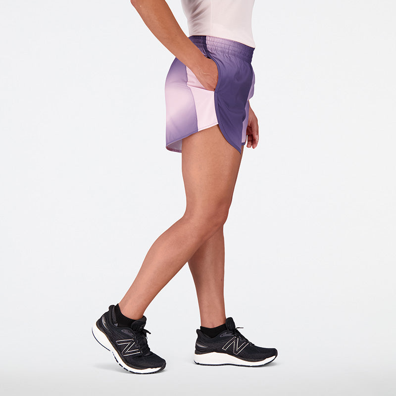 Women's Printed Accelerate 5 inch Short