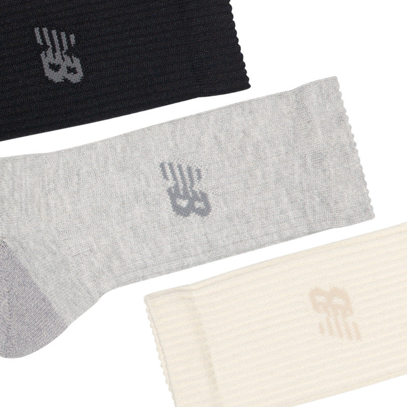 Unisex Active Crew Socks 3 Pack