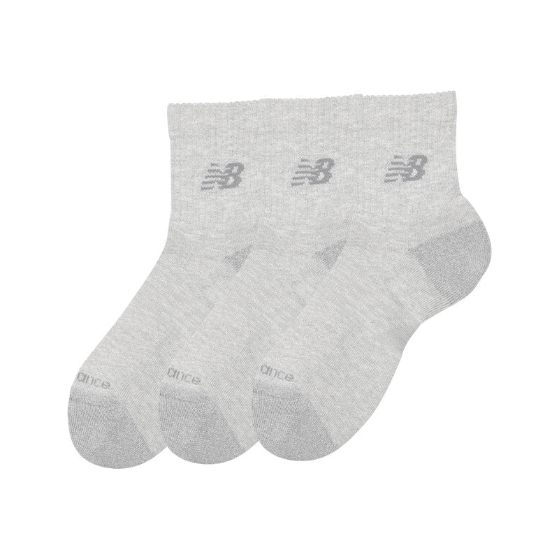 Unisex Active QTR Socks 3 Pack
