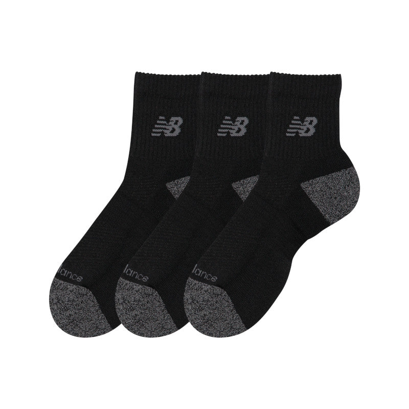 Unisex Active QTR Socks 3 Pack