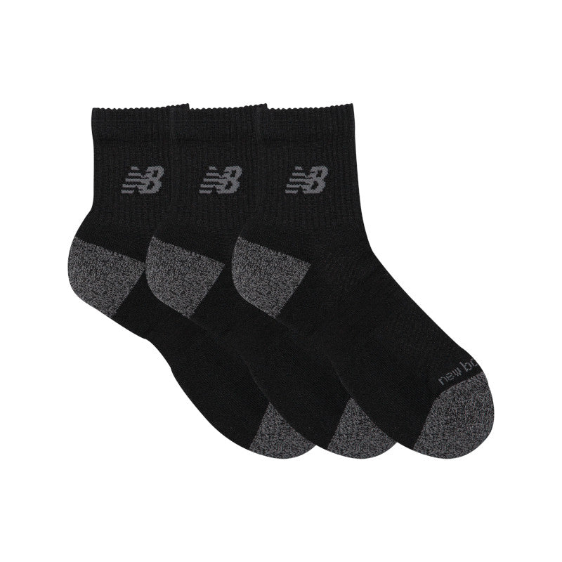 Unisex Active QTR Socks 3 Pack