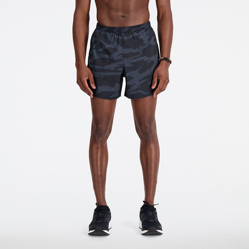 Men's Printed Accelerate 5 Inch Short