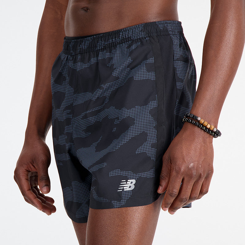 Men's Printed Accelerate 5 Inch Short