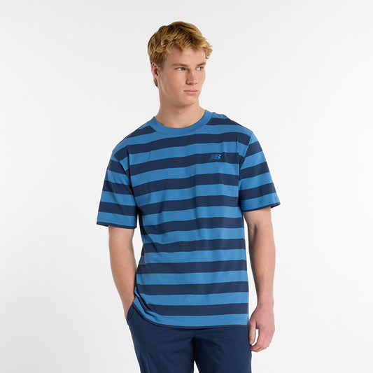 Men's Athletics Cotton Thick Stripe T-Sh