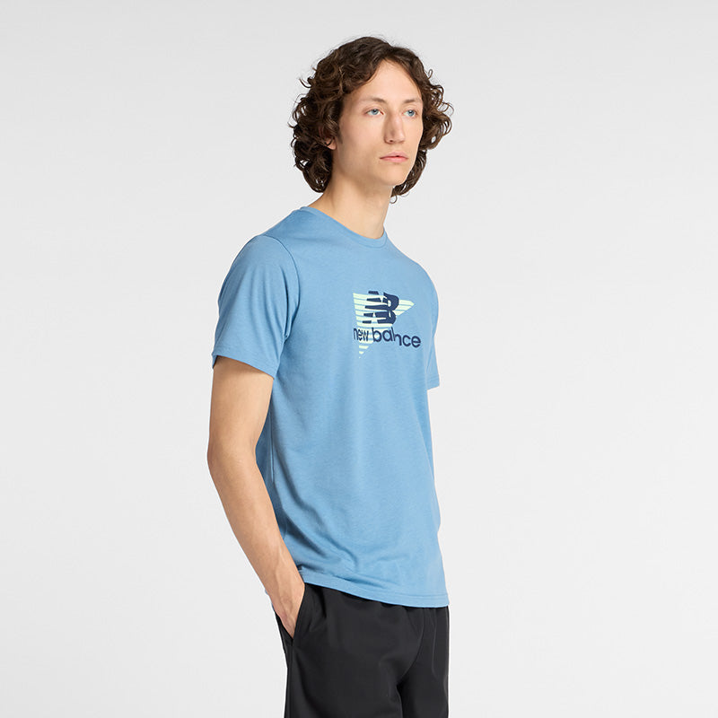 Men's Heathertech Graphic T-Shirt 1