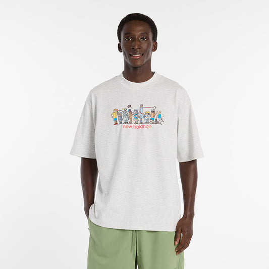 Men's Ghica Line Up Oversized T-shirt
