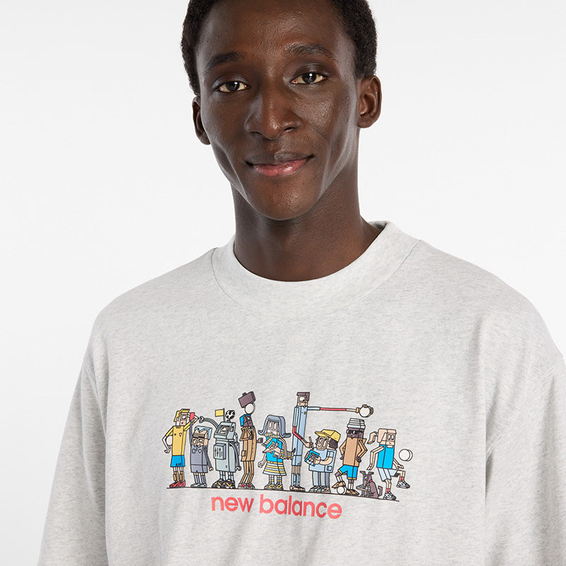 Men's Ghica Line Up Oversized T-shirt