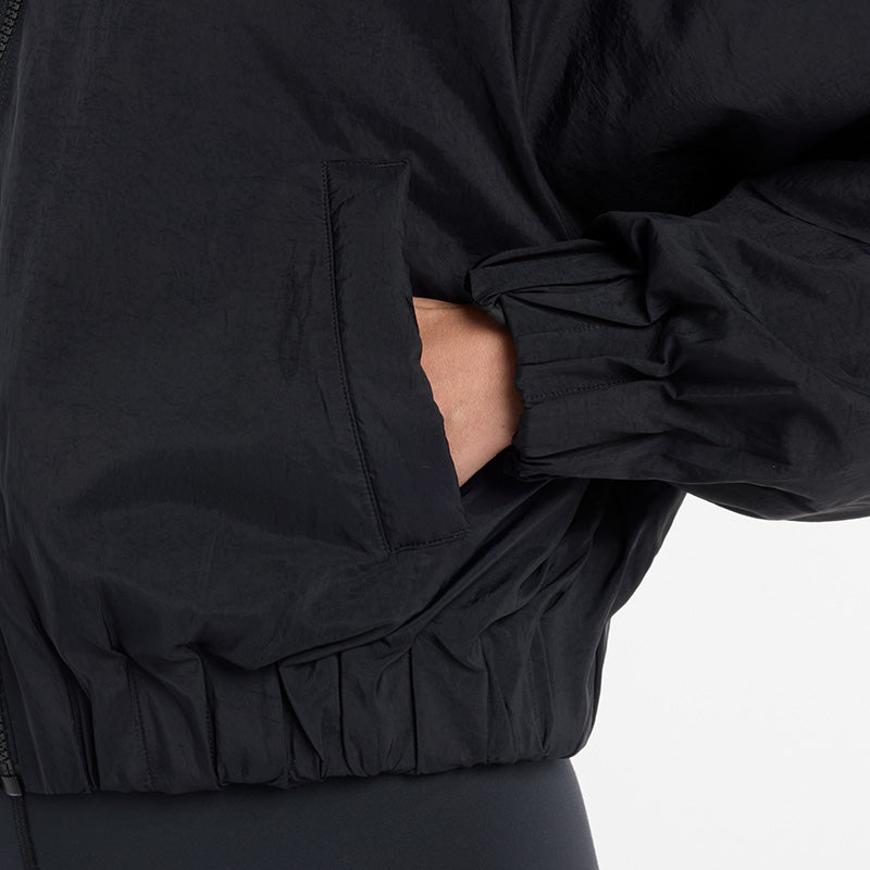 Women's Woven Bomber Jacket