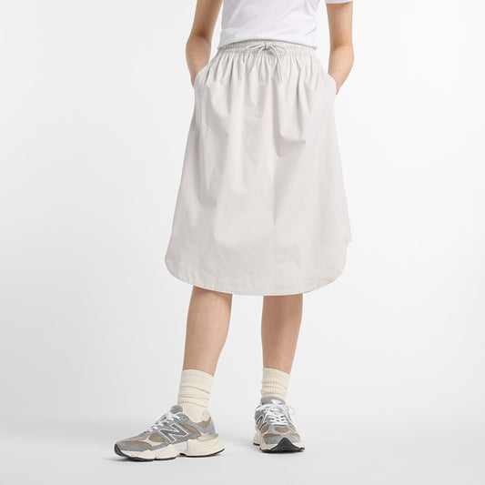 Women's Twill Midi Skirt