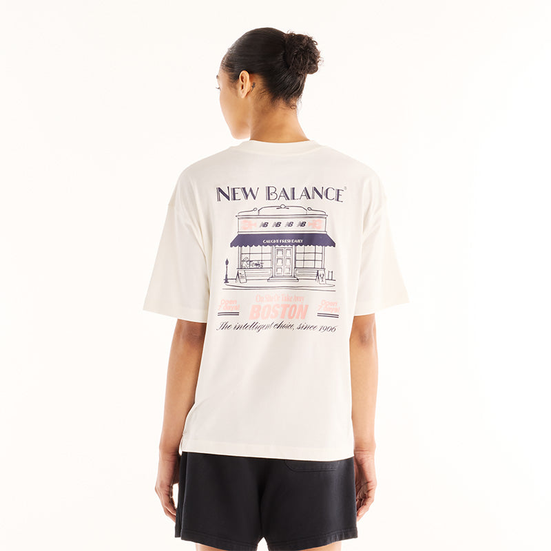 Women's Grab A Bite Boston Oversized T-Shirt