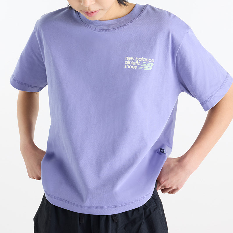 Women's Athletics Premium Logo Hip Length Relaxed T-Shirt
