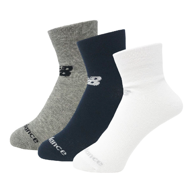 Unisex Performance Cotton Flat Knit Ankle Socks 3 Pack