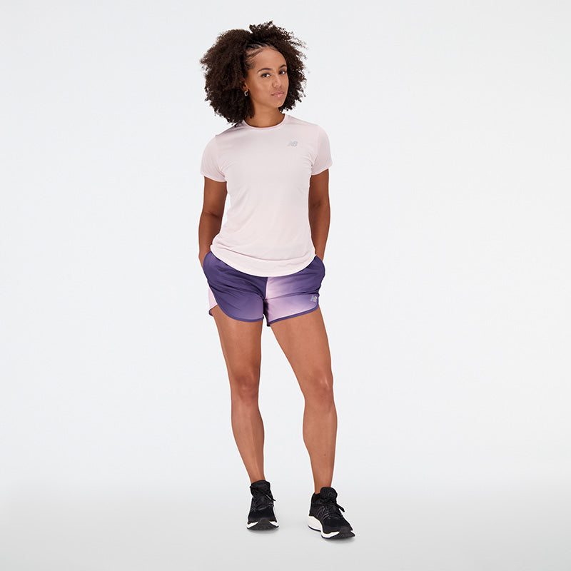 Women's Printed Accelerate 5 inch Short